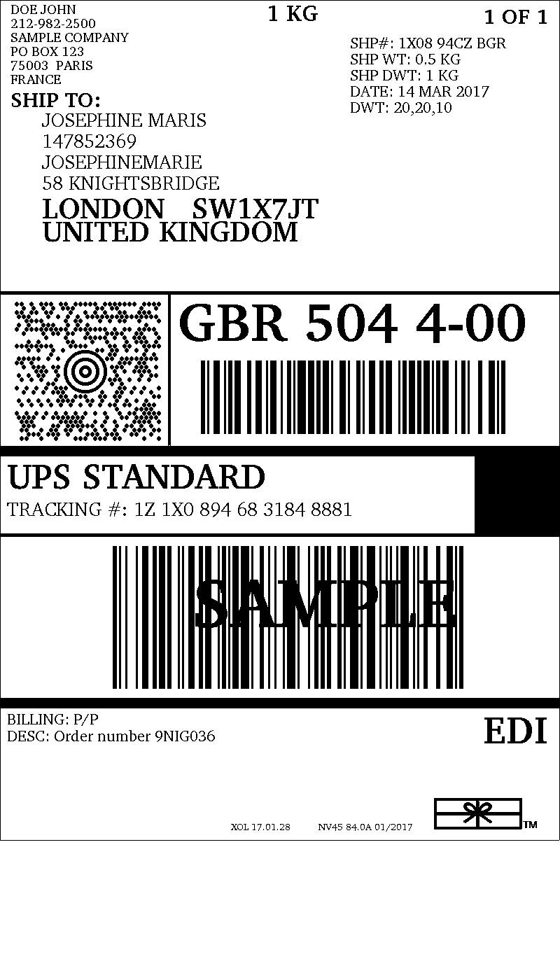 ups ground tracking 1zar23303867900384